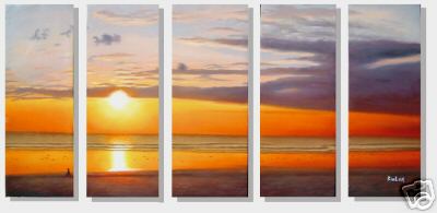 Dafen Oil Painting on canvas seascape painting -set244 Dafen Oil Painting on canvas seascape painting -set244